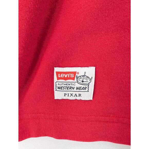 NWT  Levi's X Toy Story Boxy Tee Levi's X Toy Story Boxy Tee in Red size XXL - Picture 6 of 7